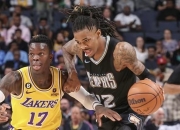 米兰体育app入口-灰熊大胜奇才，莫兰特大展身手